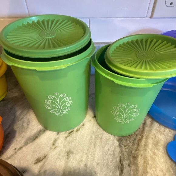 Tupperware Mixed Lot Storage Containers with Lids 34 Pieces READ - Picture 3 of 13